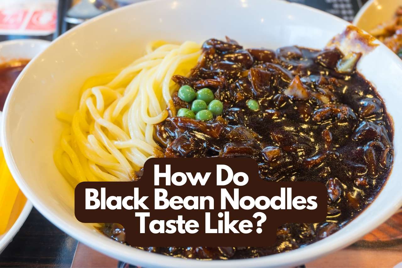 How Do Black Bean Noodles Taste Like