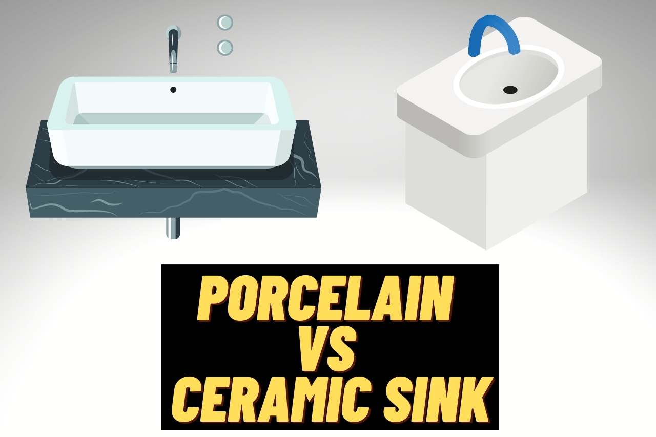 porcelain vs ceramic sink