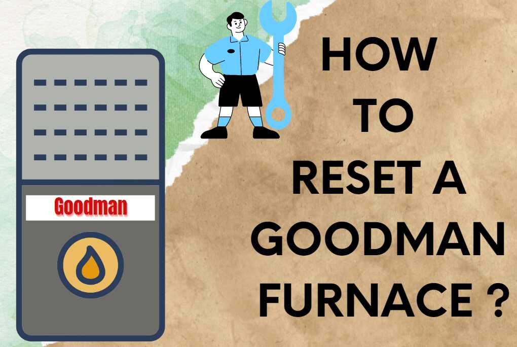 how to reset a goodman furnace