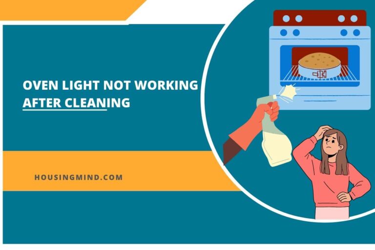 Oven Light Not Working After Cleaning: Maintenance Tips