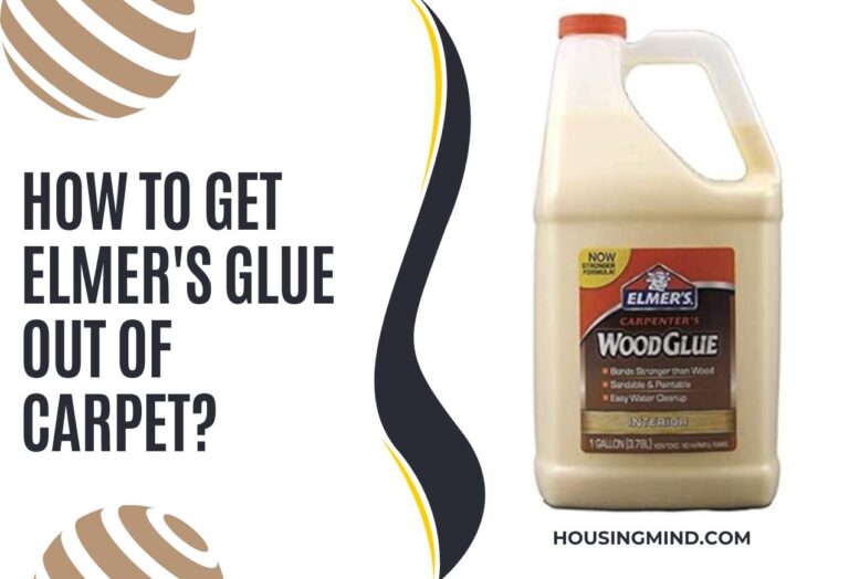 How to Get Elmer’s Glue Out of Carpet?